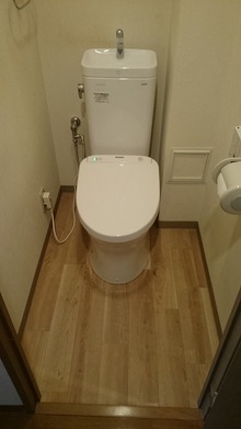 マンションリモデルトイレ工事